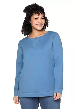 Толстовка Sheego, цвет jeansblau