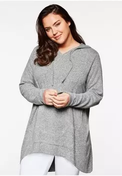 Толстовка Sheego, цвет Mottled Grey