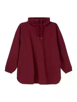 Толстовка Sheego, красное вино