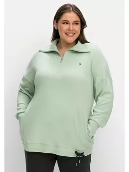 Толстовка sheego Relaxshirt, мятный