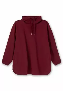 Толстовка Sheego, темно-красный