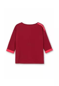 Толстовка Sheego, темно-красный