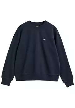 Толстовка SHIELD C-NECK GANT, темно-синий