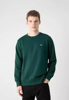 Толстовка SHIELD C NECK GANT, темно-зеленый