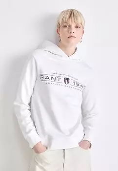 Толстовка SHIELD HOODIE GANT, белый