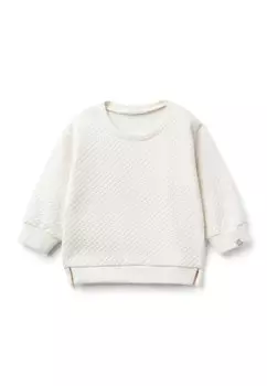 Толстовка SHOULDER FASTENING AND FASHION LABEL United Colors of Benetton, крем