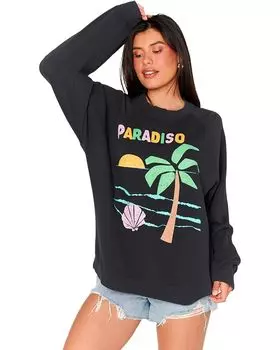Толстовка Show Me Your Mumu Simon Pullover, цвет Paradiso Graphic