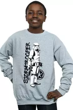 Толстовка штурмовика Mandalorian Splat Star Wars, серый