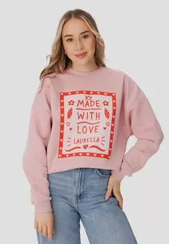 Толстовка SIDNEY Laurella, светло-розовый