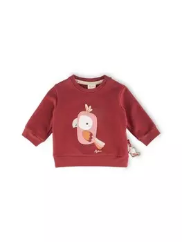 Толстовка Sigikid pink cockatoo, красный