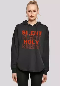 Толстовка SILENT NIGHT HOLY NIGHT WEIHNACHTEN - Hoodie F4NT4STIC, черный