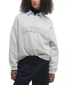 Толстовка Silverdale Barbour, серый