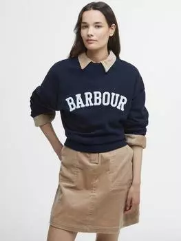 Толстовка silverdale Barbour, темно-синий