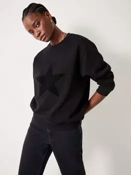 Толстовка Simran Star HUSH, черный