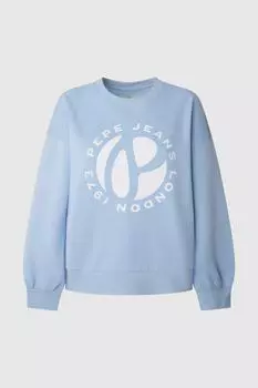 Толстовка - Синий - Классический крой Pepe Jeans, синий