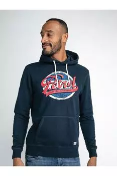 Толстовка - Синий - Классический крой Petrol Industries, синий