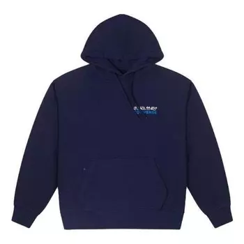 Толстовка skate logo hoodie 'blue' Converse, синий
