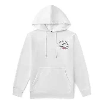 Толстовка skateboard graphic logo hoodie 'white' Vans, белый