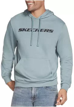 Толстовка Skechers Apparel Heritage Pullover Hoodie, синий