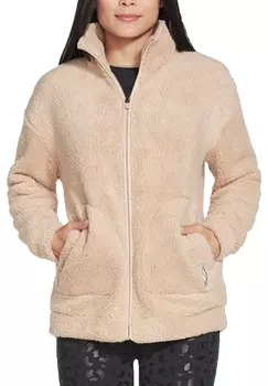 Толстовка Skechers GO LOUNGE DOWNTIME JACKET, коричневый