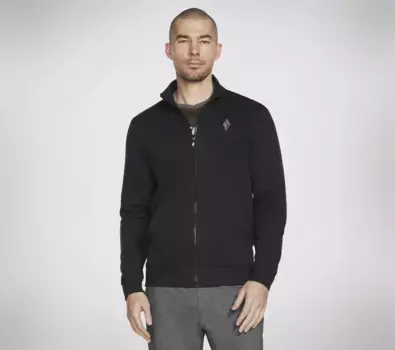 Толстовка Skechers с капюшоном "THE HOODLESS HOODIE GO WALK EVERYWHERE", черный