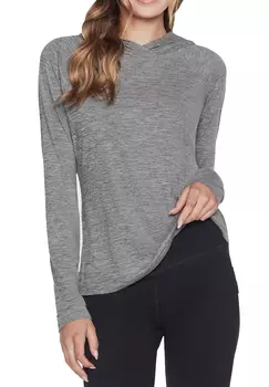 Толстовка Skechers Skechers GODRI SWIFT Hooded Long Sleeve, серый