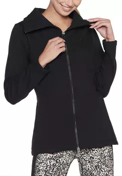Толстовка Skechers Skechers Snuggle Jacket, черный