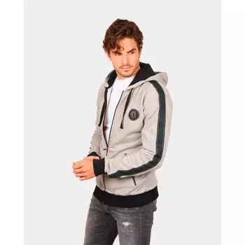 Толстовка Skull Rider Old Skull, серый