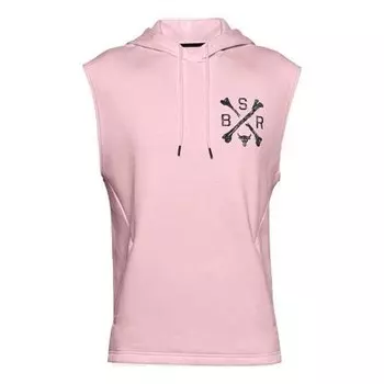 Толстовка sleeveless fleece versatile jumper men's pink Under Armour, розовый