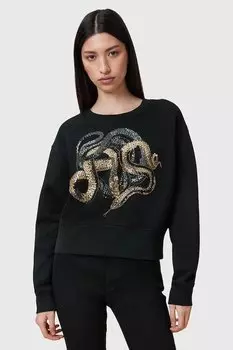 Толстовка Slitha Allsaints, черный