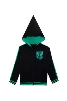 Толстовка Слизерина с остроконечным капюшоном Harry Potter, зеленый
