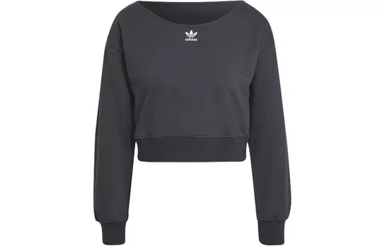 Толстовка SLOUCHY CREW женская серая Adidas Originals