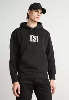 Толстовка SMALL BOX HOODIE Calvin Klein Jeans, черный