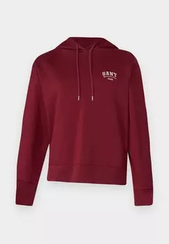Толстовка SMALL GRAPHIC HOODIE GANT, Бордо