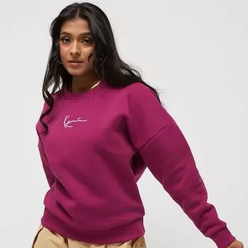 Толстовка Small Signature Essential Crew Karl Kani, цвет berry