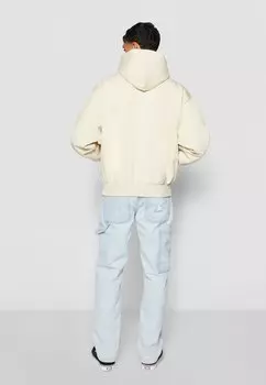 Толстовка Small Signature Heavy Karl Kani, кремовый