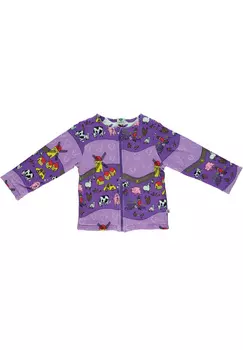 Толстовка Smfolk Landschaft und pfeln, цвет purple heart