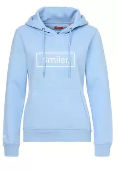 Толстовка Smiler. Happy, светло-синий
