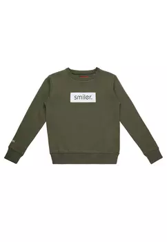 Толстовка smiler. pullover Cuddle., оливковый