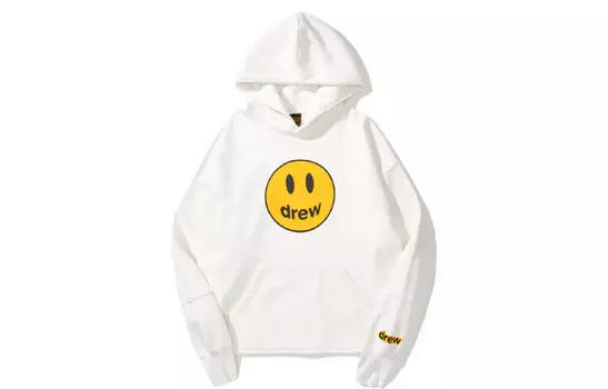 Толстовка Smiley Collection унисекс белая Drew House, белый