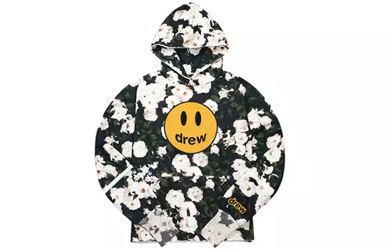 Толстовка Smiley Collection унисекс черная Drew House, черный