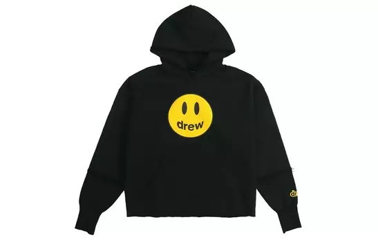Толстовка Smiley Collection унисекс черная Drew House, черный