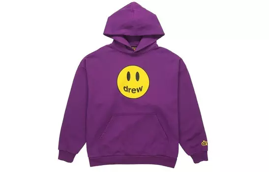 Толстовка Smiley Collection унисекс фиолетовая Drew House, фиолетовый