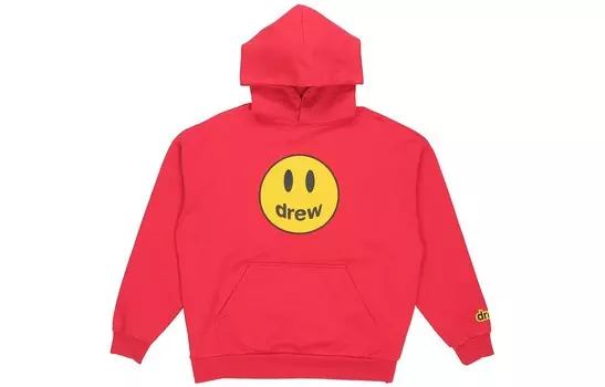 Толстовка Smiley Collection унисекс красная Drew House, красный