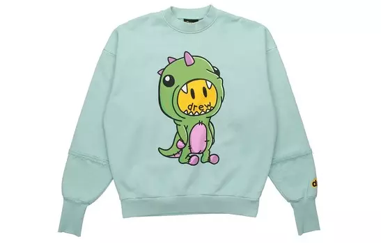 Толстовка Smiley Collection унисекс мятно-зеленого цвета Drew House, мятно-зеленый