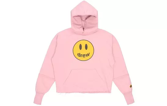 Толстовка Smiley Collection унисекс розового цвета Drew House, розовый
