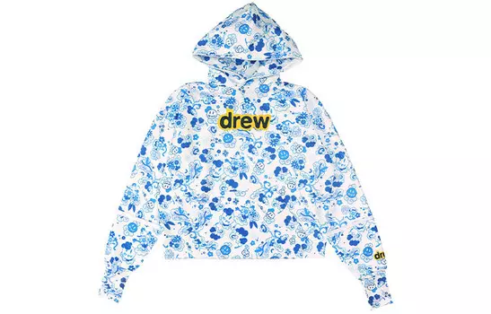 Толстовка Smiley Collection унисекс синяя Drew House, синий