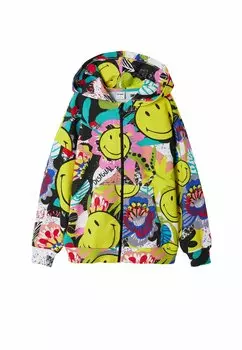 Толстовка SMILEY Desigual, цвет yellow