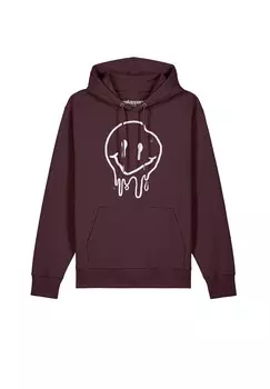 Толстовка SMILEY watapparel, темно-красный