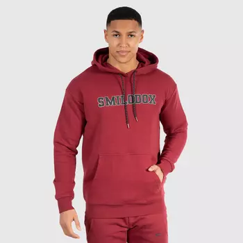 Толстовка SMILODOX Hoodie Finley, бордо